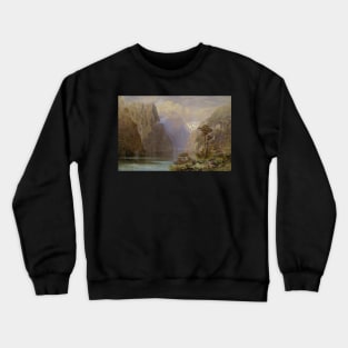 Milford Sound, by John Gully. Crewneck Sweatshirt